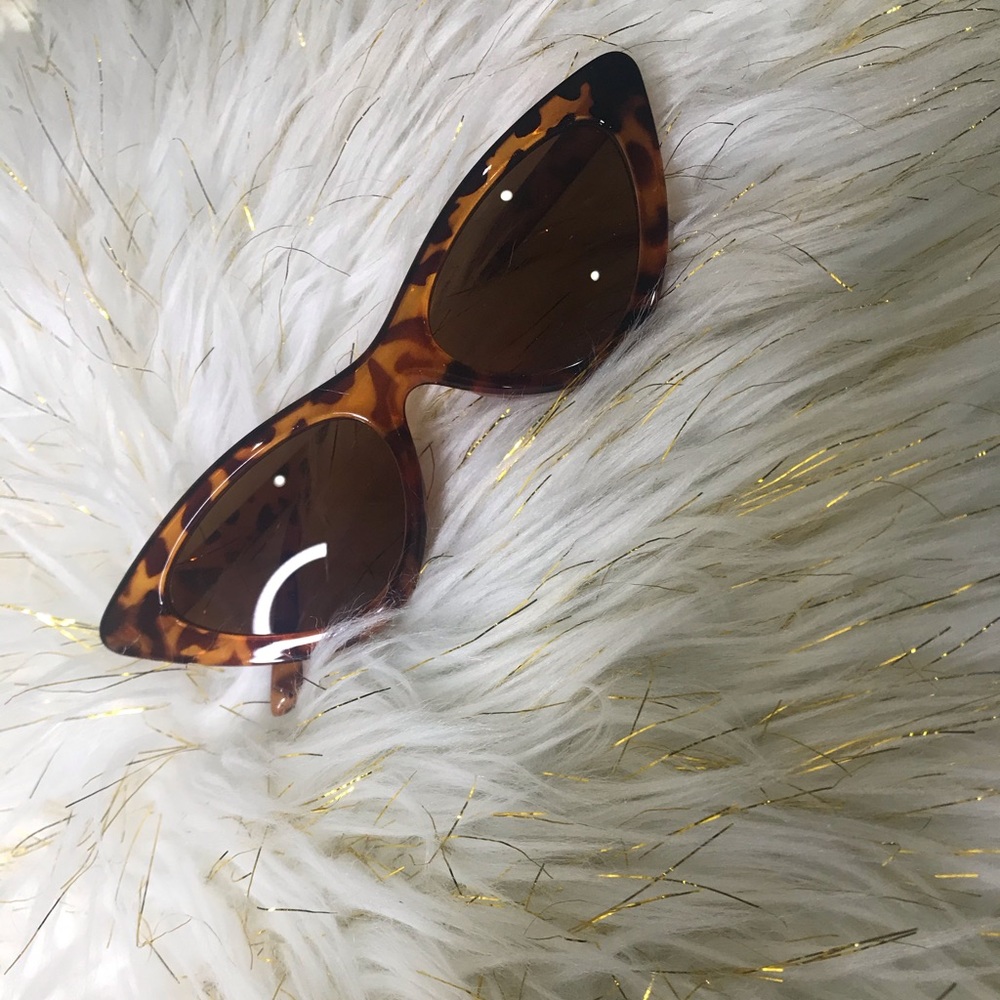 Green Goddess Fashion Leopard Cateye Sunglasses
